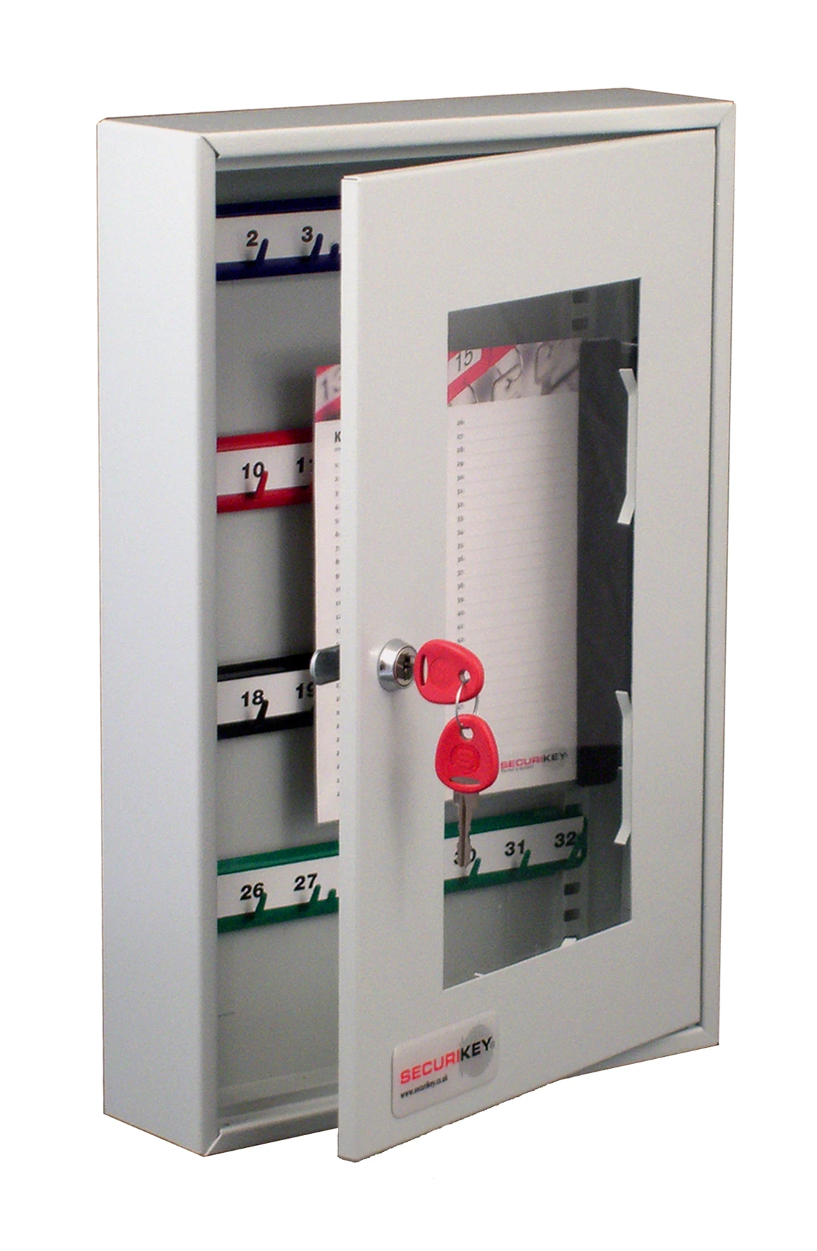 Viewable key cabinets