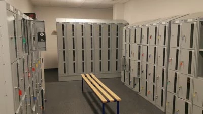 Various commercial locker lock types including mechanical, electronic and RFID systems for UK facilities