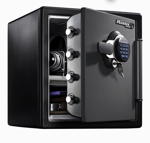 UK burglary rated steel safe with reinforced locking bolts
