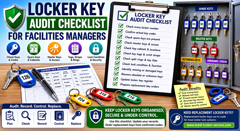 Locker Key Audit Checklist for Facilities Managers
