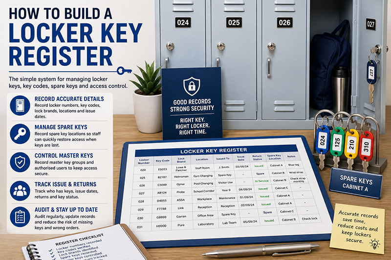 How to Build a Locker Key Register