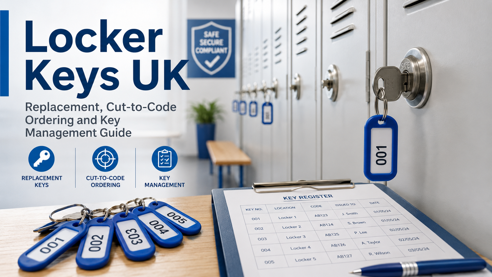Locker Keys: Staff Storage and Replacement Process