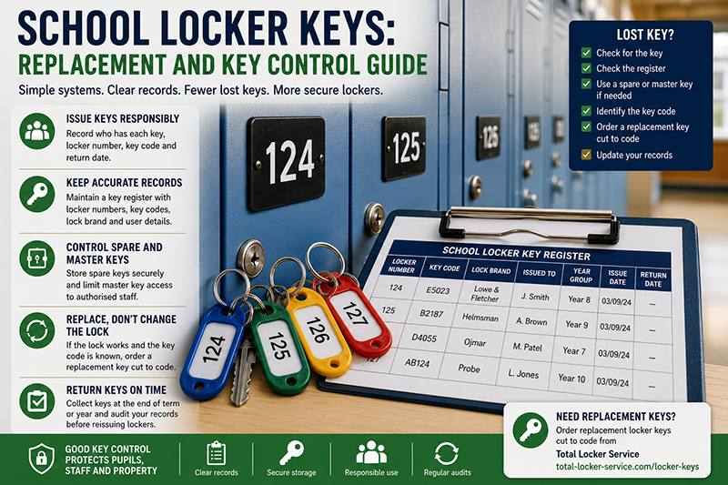 School Locker Keys: Replacement and Key Control Guide
